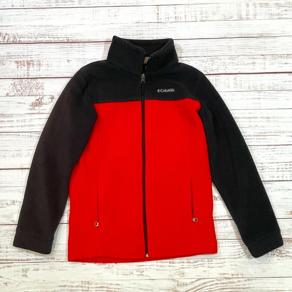 Boys Columbia Front Zip Fleece Jacket